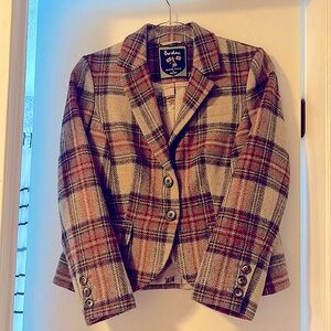 Boden British Tweed by Moon Blazer sz8P